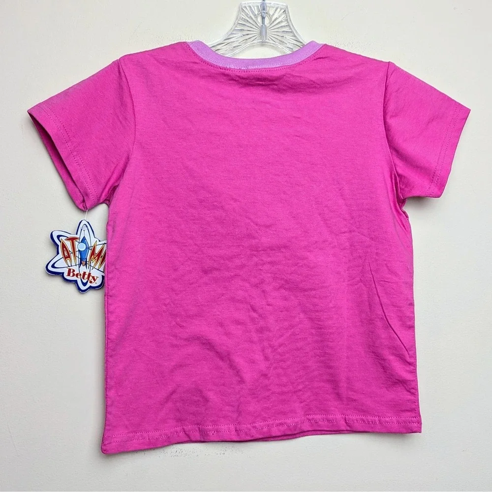 Atomic Betty Vintage 2004 Cartoon‎ Logo Shirt Youth Girls 10/12 New NWT DS